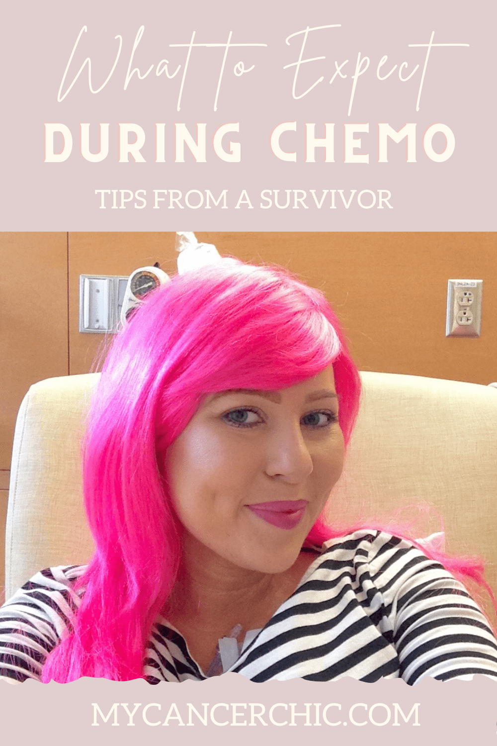 WHAT TO EXPECT DURING CHEMO_PINK WIG