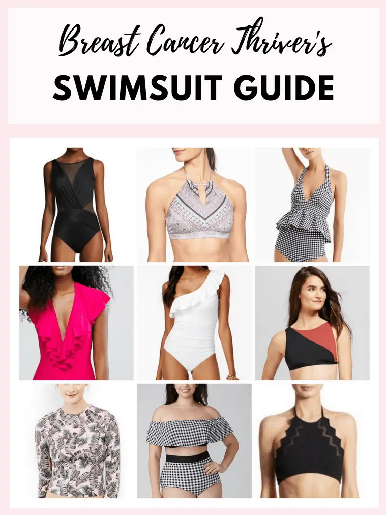 Breast Cancer Thriver's Swimsuit Guide Header Collage