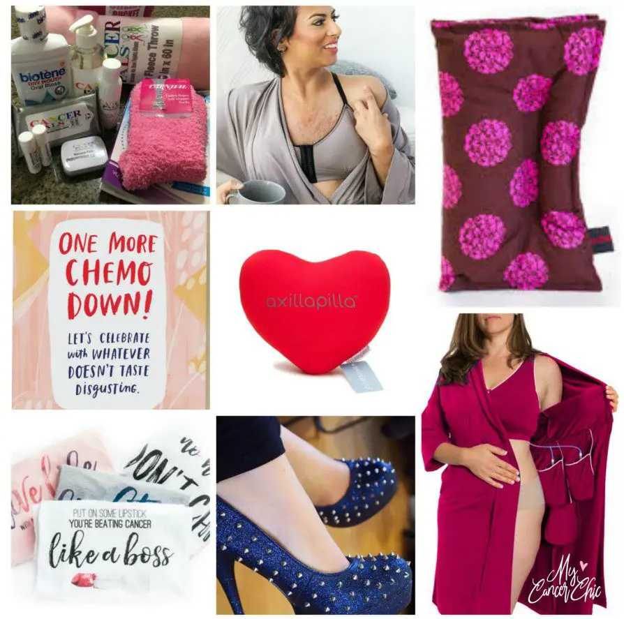 different items of Gift Ideas for Cancer Patients