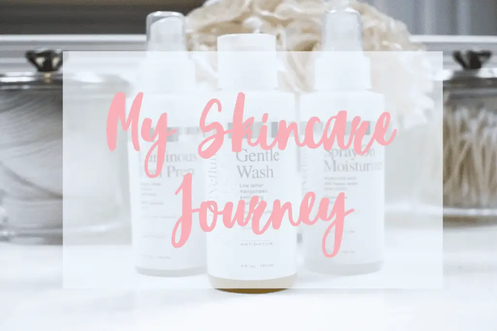 Skincare journey, skincare routine, acne, natural skincare