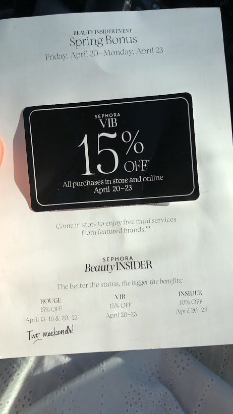 Beauty Insider Sale 2018 Flyer
