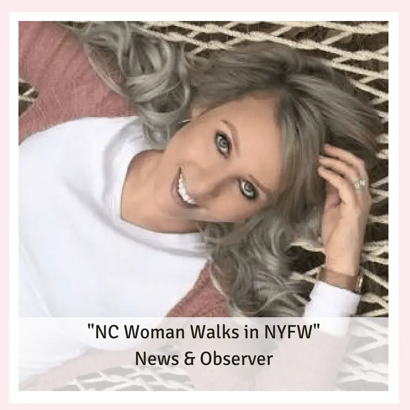 N&O NC Woman Walks in NYFW