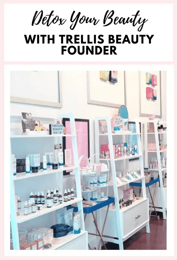 My Cancer Chic Blogger Anna Crollman shares clean beauty detox - in photo: display of beauty products