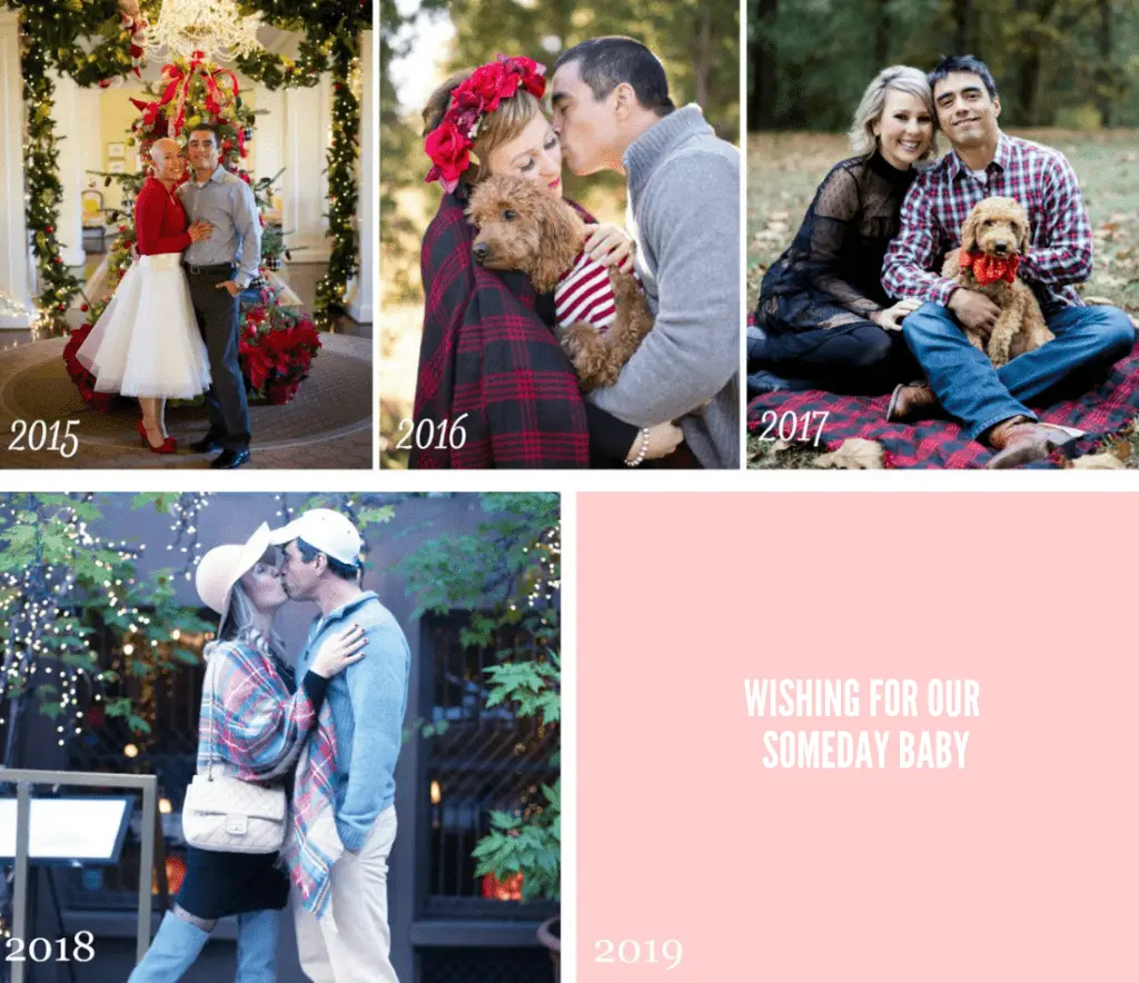 Holiday Cards Over the Years _IVF