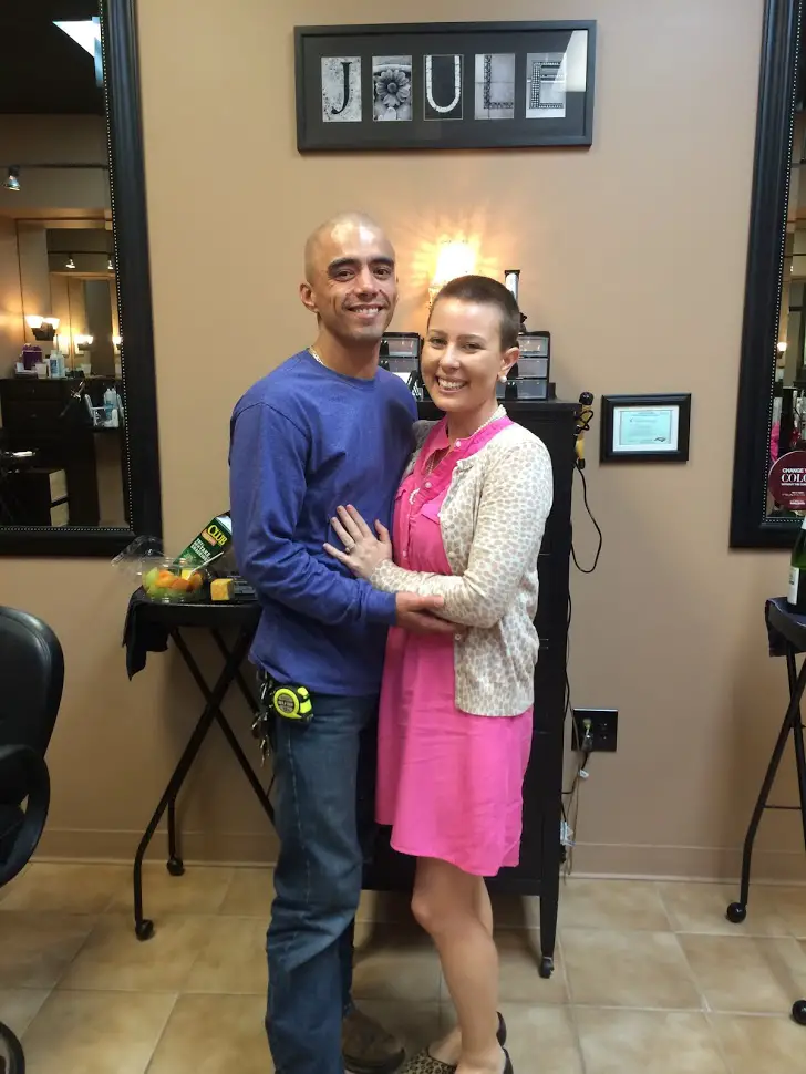 Pregnancy After Loss by My Cancer Chic Blogger Anna Crollman: a Family photo of Planning After Breast Cancer