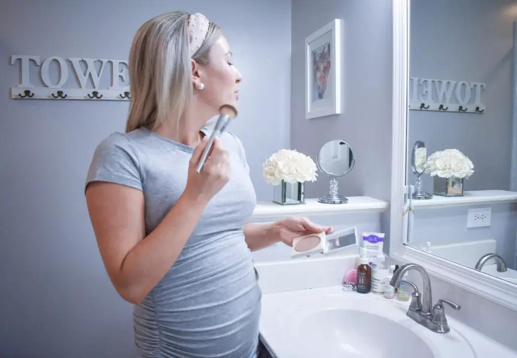 Pregnancy Safe Skincare & Makeup Profile Shot