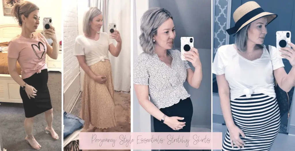 Pregnancy Style Essentials_Stretchy Skirts