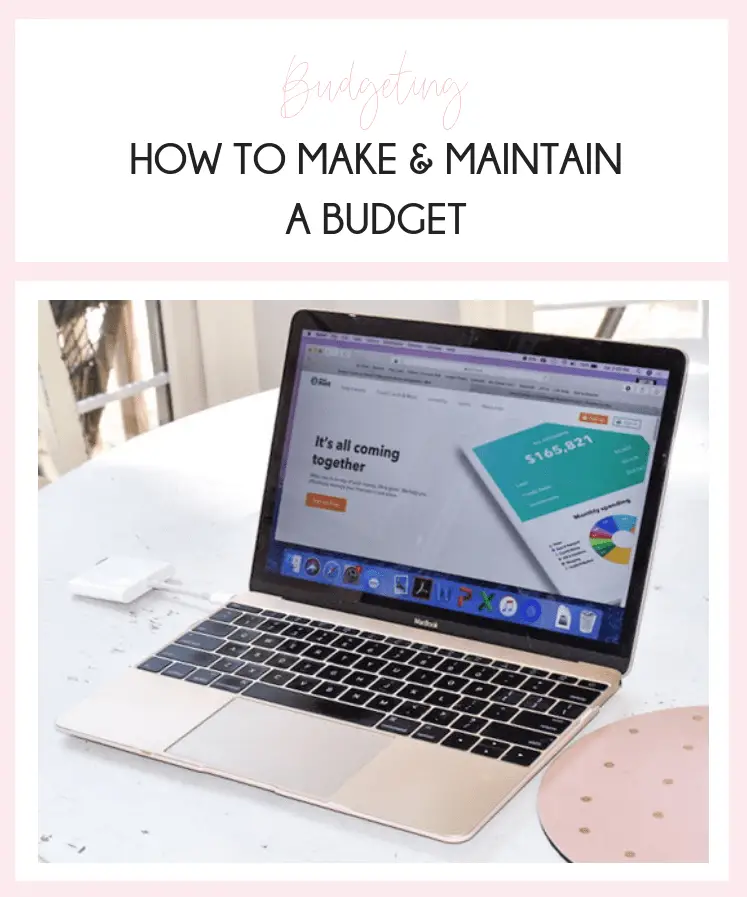 How to Make & Maintain a Budget _HEADER 