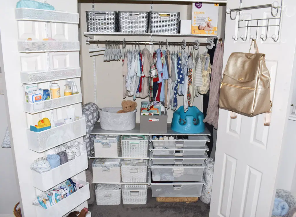 Nursery Closet_Baby Boy_Container Store Organization 