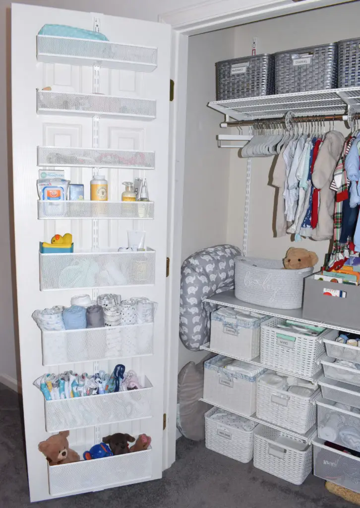 Nursery Closet_Baby Boy_Container Store Organization 