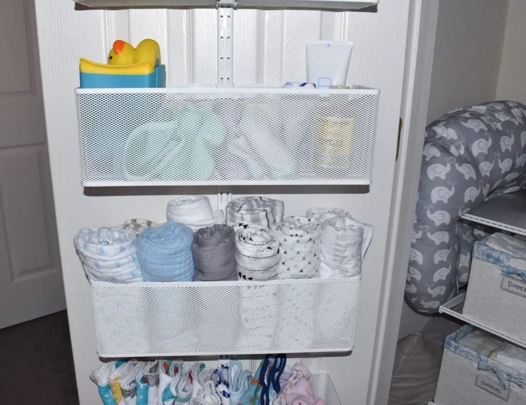 Nursery Closet Organization