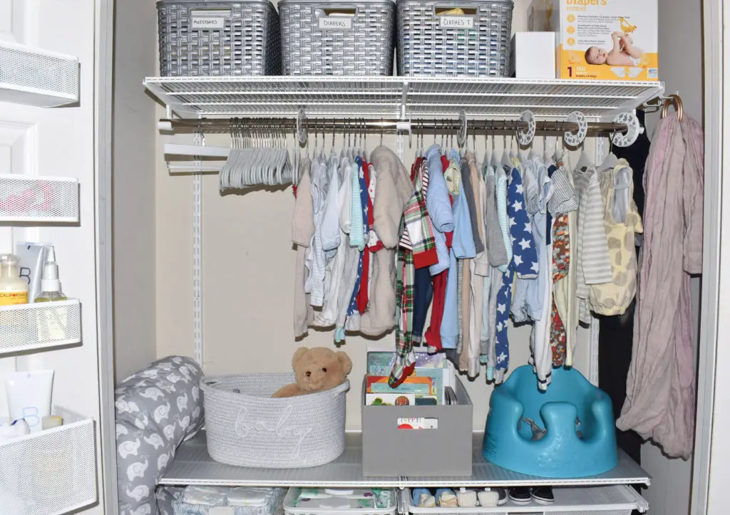Nursery Closet_Baby Boy_Container Store Organization 