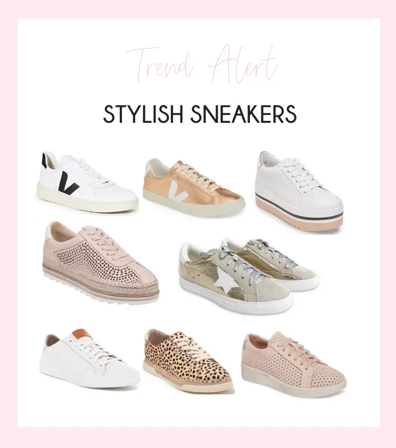 Trend Alert: Fashionable Sneakers