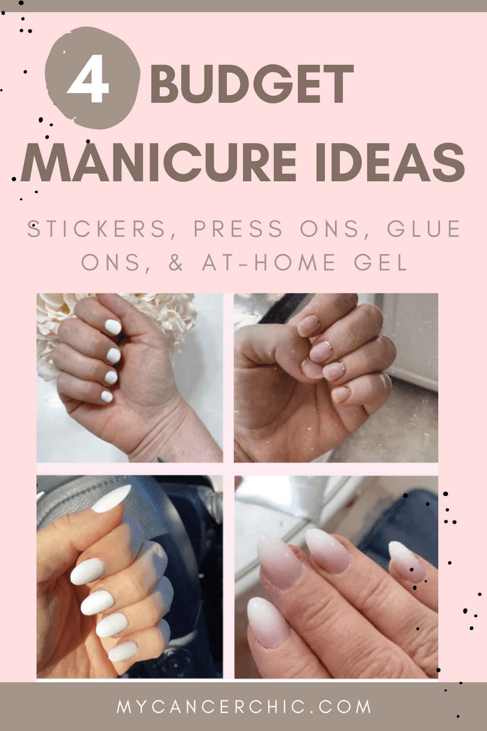 collage of Gel Nails for Beginners