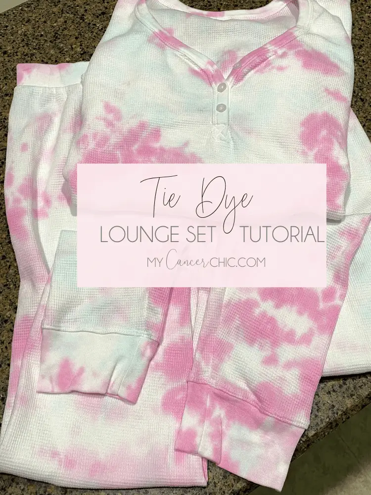 How to Tie Dye Lounge Set 