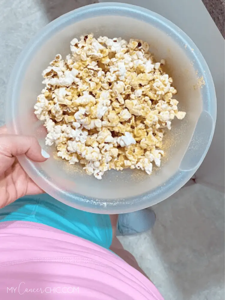 My Favorite Snacks_popcorn with Nutritional Yeast