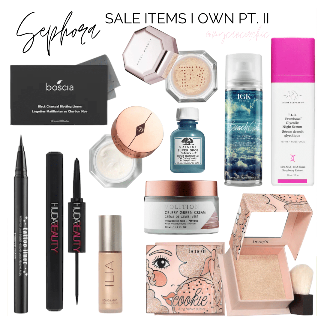 Sephora Holiday Sale Guide: BEAUTY SALE FAVORITES_ITEMS I OWN 2