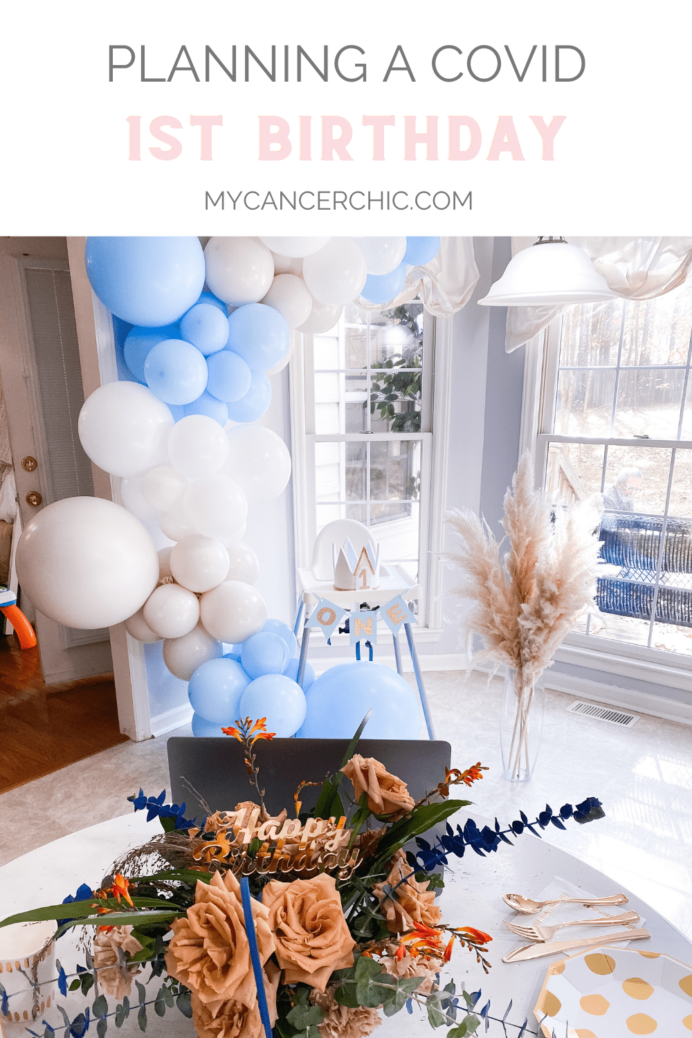 Happy Birthday Balloon Banner - Coterie