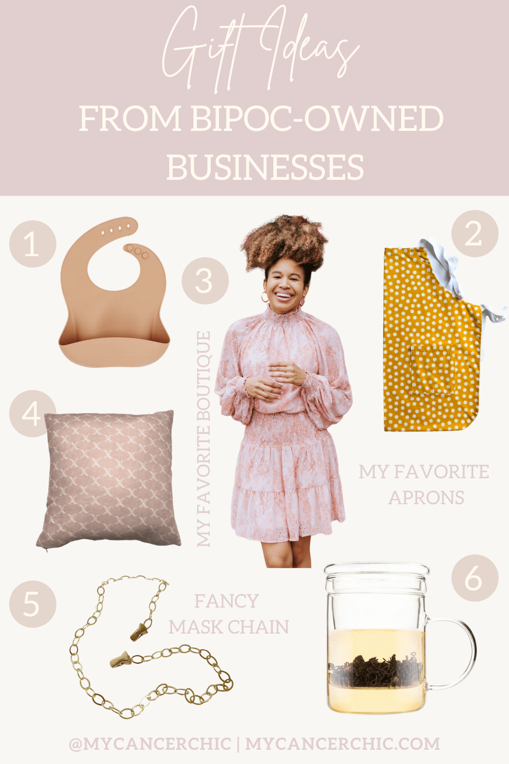 collage of Holiday Gift Guides - BIPOC Owned Businesses
