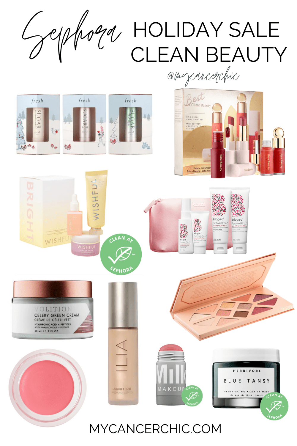 Sephora Holiday Sale Guide - Clean Beauty