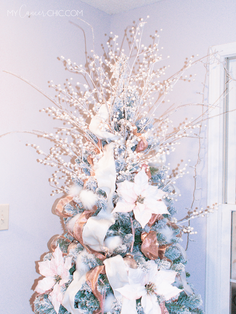 Chic Pink Christmas Tree Decor 2024 - My Cancer Chic