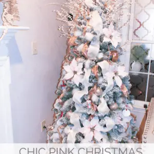 Chic Pink Tree: Christmas Decorations