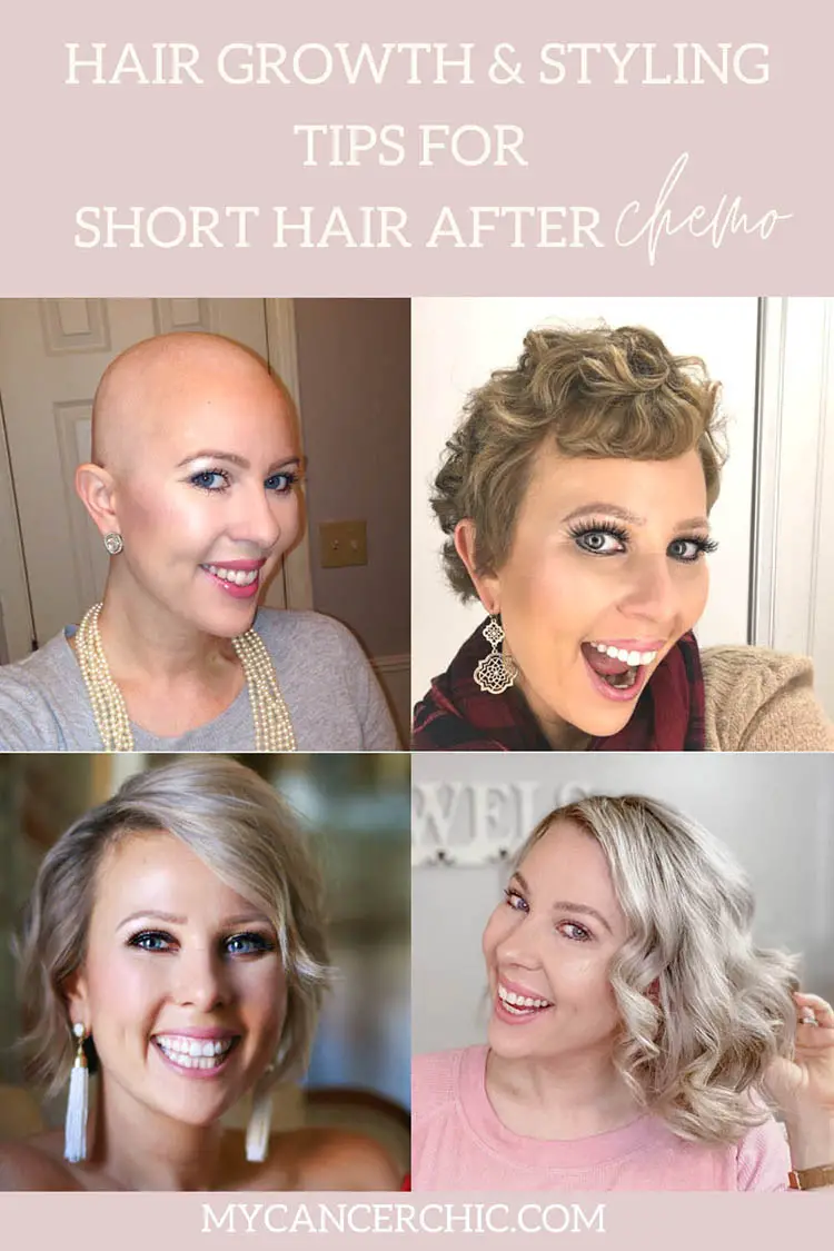 Hair Growth & Styling Tips for Short Hair After Chemo - My Cancer Chic