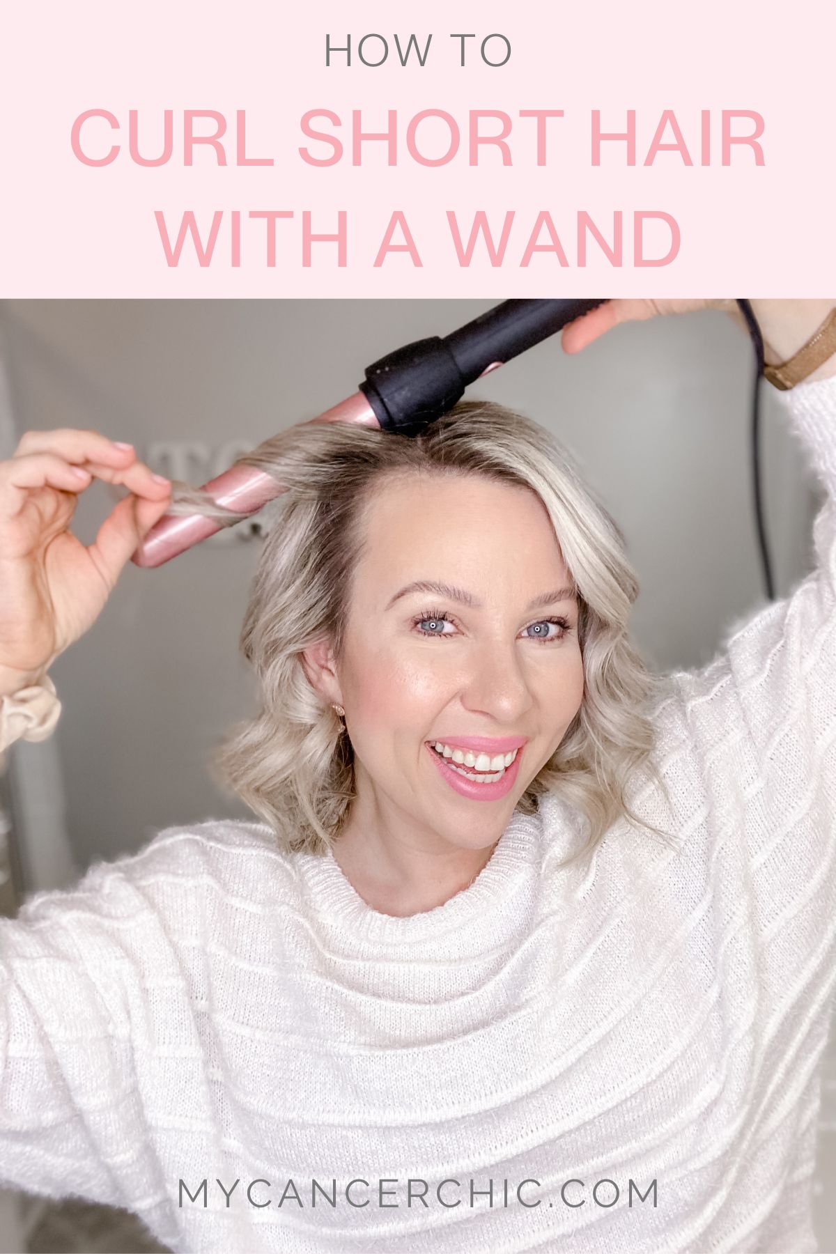 How to Curl Short Hair with a Wand (2023 Tutorial)