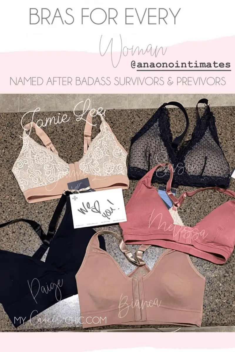 ana ono intimates bras for every woman named after badass survivors and previvors