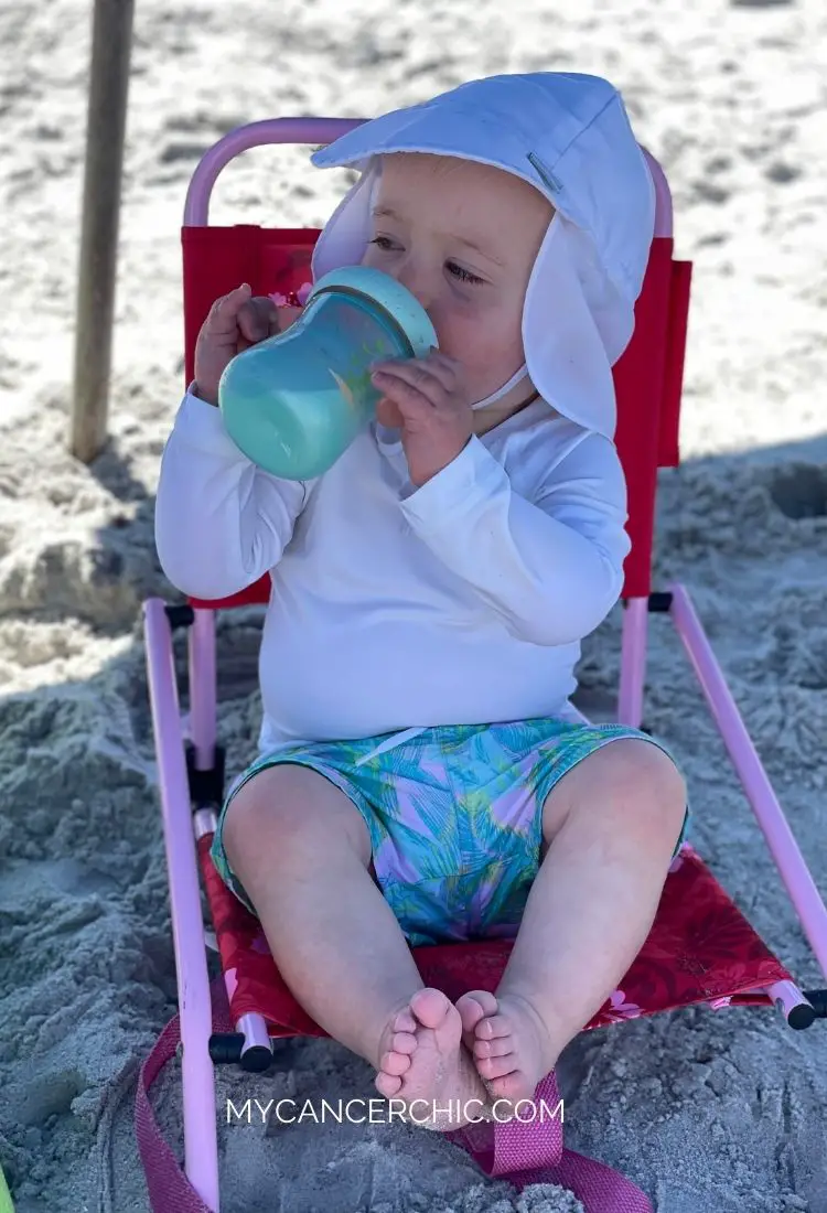 Toddler Beach Travel Tips_ Kids beach chair