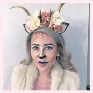 Halloween makeup tutorial: Try this easy deer costume