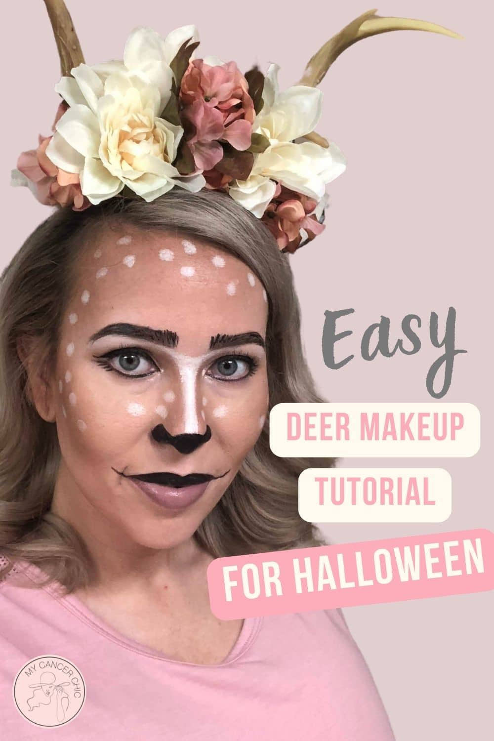 Deer Makeup For Diy Antler