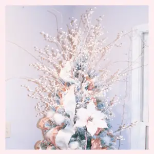 Pink Christmas Tree Decor