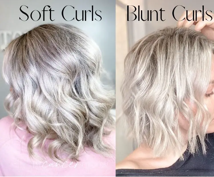 How to Curl Short Hair with a Flat Iron (2023) - My Cancer Chic