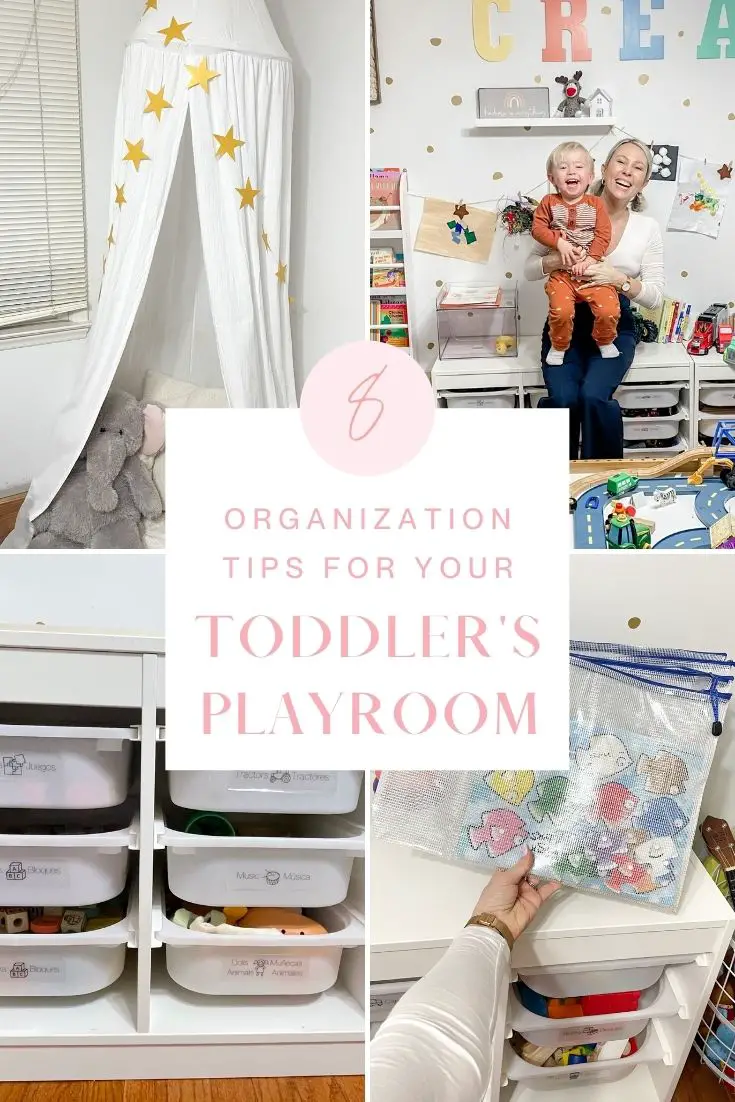 PLAYROOM ORGANIZATION PINTEREST IMAGE