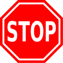 stop sign