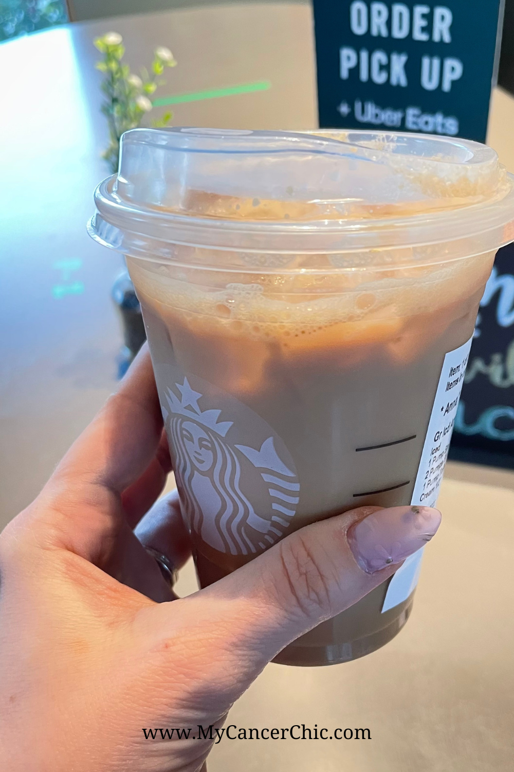 Caramel Iced Coffee from Low Sugar Starbucks Drinks
