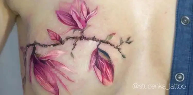 aries and cancer tattoo flower｜TikTok Search