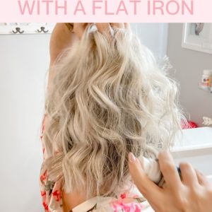 How to Curl Short Hair with a Flat Iron (2023) - My Cancer Chic
