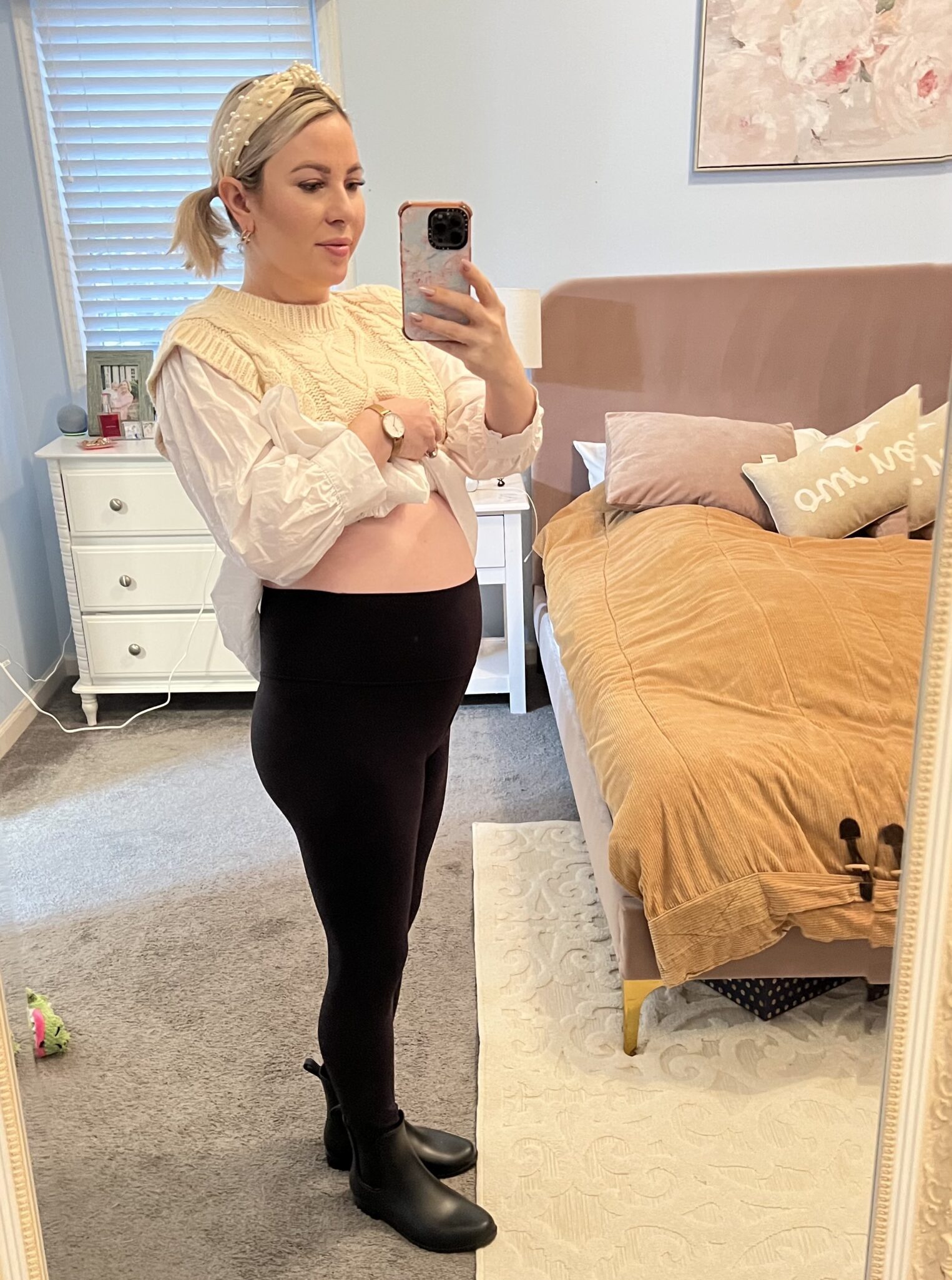 Best Maternity leggings - lululemon align leggings 25 21 weeks pregnant